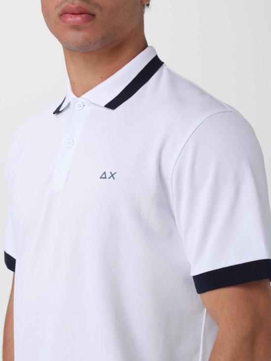 26SS 썬 68 폴로 티셔츠 A36112 01 White - SUN 68