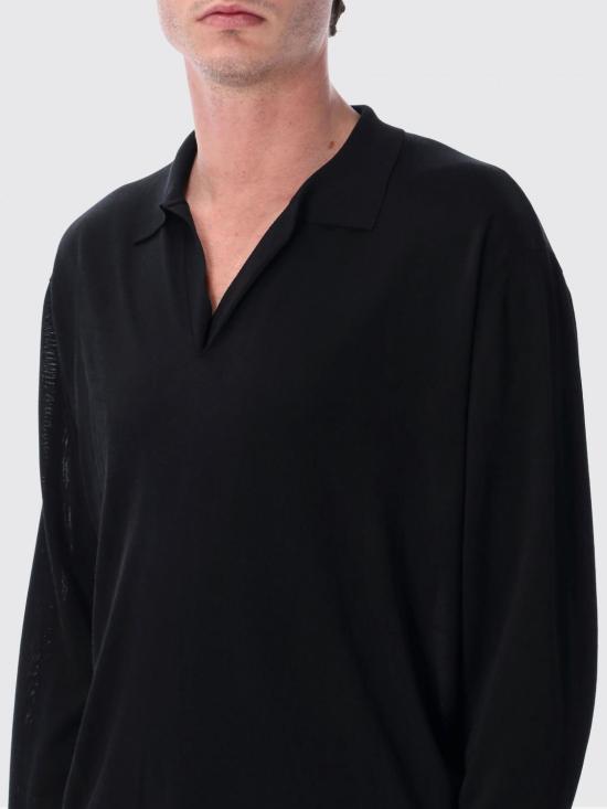 26SS 로베르토 콜리나 폴로 티셔츠 261MYA16004 9 Black - ROBERTO COLLINA