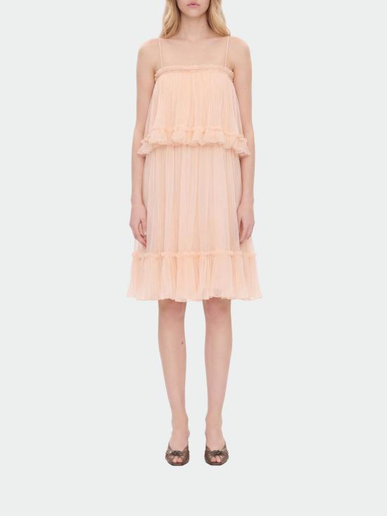 26SS 끌로에 미디 스커트 CH26UR134001 6F0 Pink