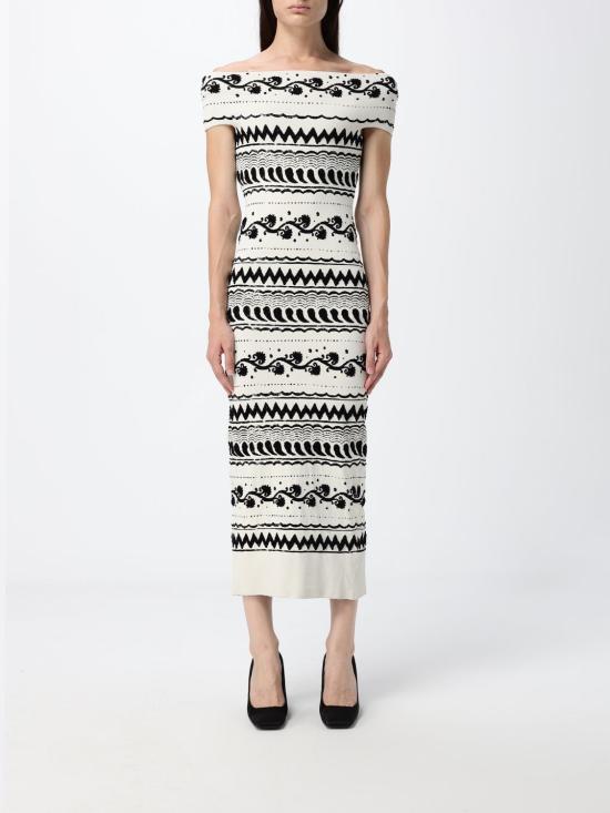 26SS 알베르타 페레티 롱 원피스 04850105 1002 Multicolor