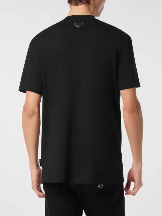 26SS 필립 플레인 반팔 티셔츠 UAECMTK8794PJY002N 02 Black - PHILIPP PLEIN