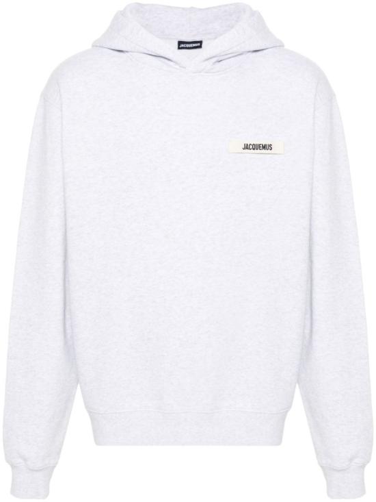 26FW 자크뮈스 그로그랭 후드 티셔츠 HOM00247 AJ00126 950 White