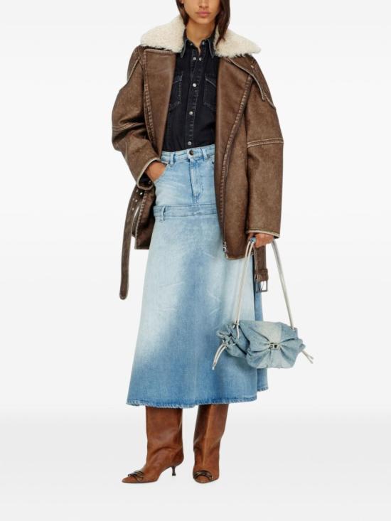 26FW 디젤 무스탕 A22154 0WEBJ 7BB Brown - DIESEL