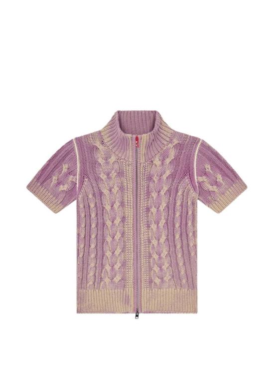 26FW 디젤 반팔 티셔츠 A23069 0PLDX 77F Purple