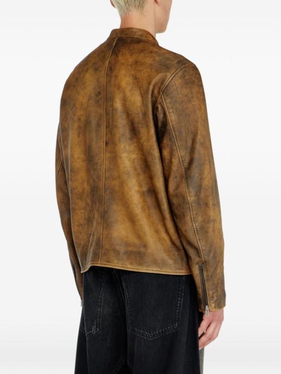 26FW 디젤 데님 자켓 A23276 0KNCZ 7GF Brown - DIESEL