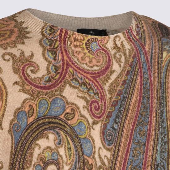 26FW 에트로 스웨터 MRKF0096AK17LS9820 Brown - ETRO