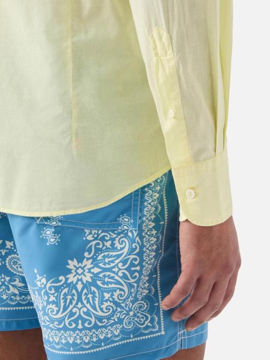 26SS 세인트바쓰 긴팔 셔츠 LCM000100024L Yellow - MC2 SAINT BARTH