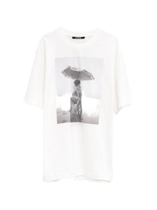 26FW 자크뮈스 반팔 티셔츠 TSU00350 AJ00289 1OR White