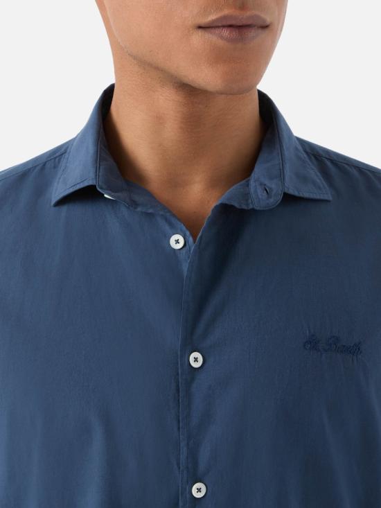 26SS 세인트바쓰 데님 셔츠 LCM000100097L Blue - MC2 SAINT BARTH