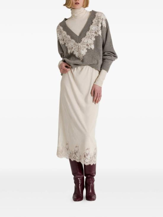 26FW 알베르타 페레티 스웨터 U A0910 6601 Grey - ALBERTA FERRETTI