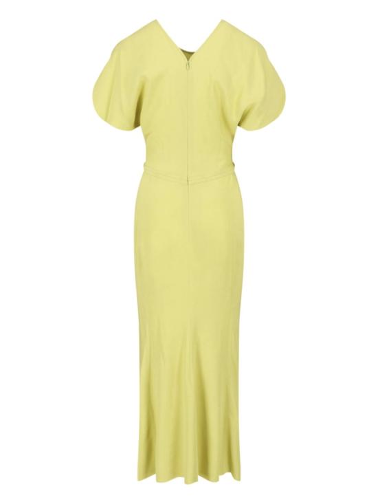 26FW 빅토리아 베컴 롱 원피스 1226WDR005227ZCHARTREUSE Yellow - VICTORIA BECKHAM
