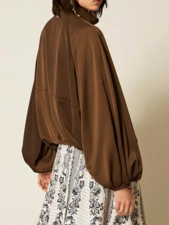 26FW 트윈셋 자켓 262TP2132 Brown - TWINSET