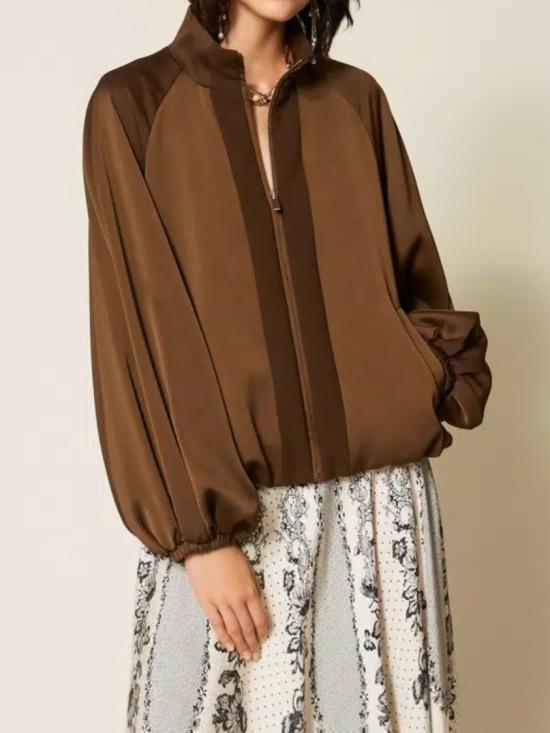 26FW 트윈셋 자켓 262TP2132 Brown - TWINSET