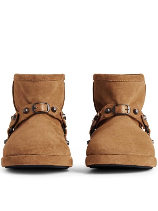  발렌시아가 알래스카 소프트 부티 845895 WBFC3 Brown - BALENCIAGA