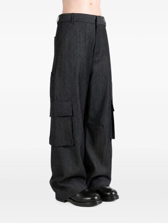 26FW 발렌시아가 스트레이트 팬츠 A002AD TUT44 Black - BALENCIAGA