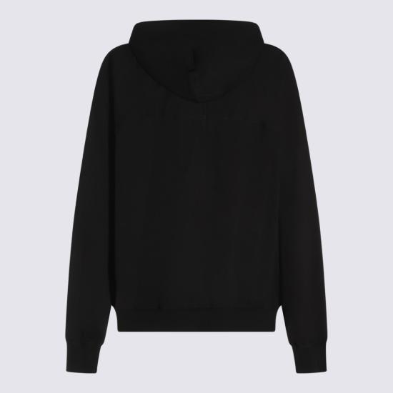 26FW 릭 오웬스 후드 티셔츠 RU02F4241BA09 Black - RICK OWENS