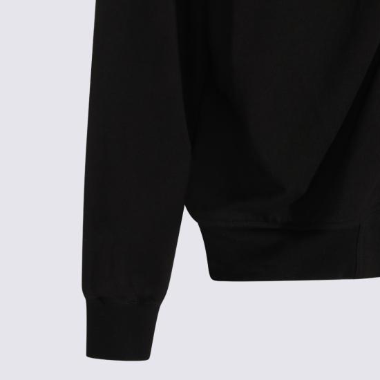 26FW 릭 오웬스 후드 티셔츠 RU02F4241BA09 Black - RICK OWENS