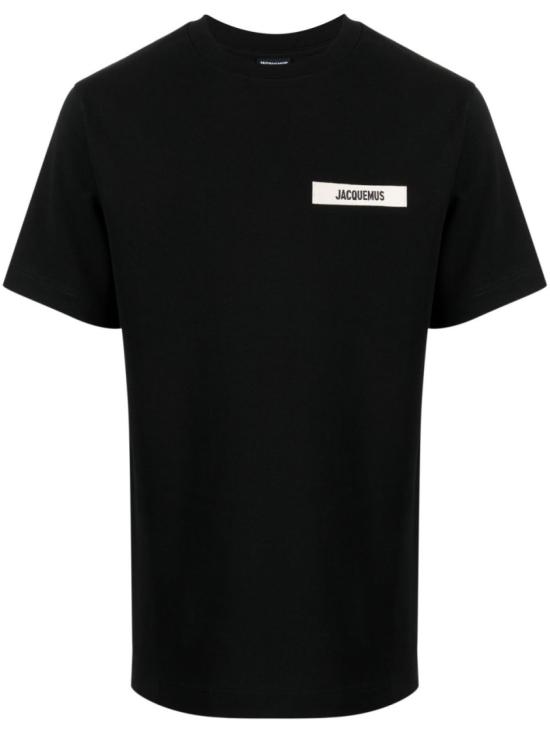 26FW 자크뮈스 그로그랭 로고 티셔츠 TSM00133 AJ00226 990 Black