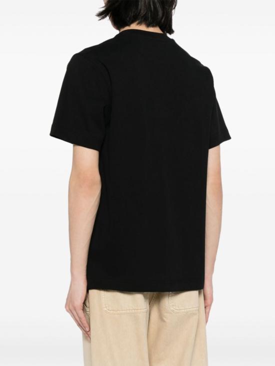 26FW 자크뮈스 그로그랭 로고 티셔츠 TSM00133 AJ00226 990 Black - JACQUEMUS