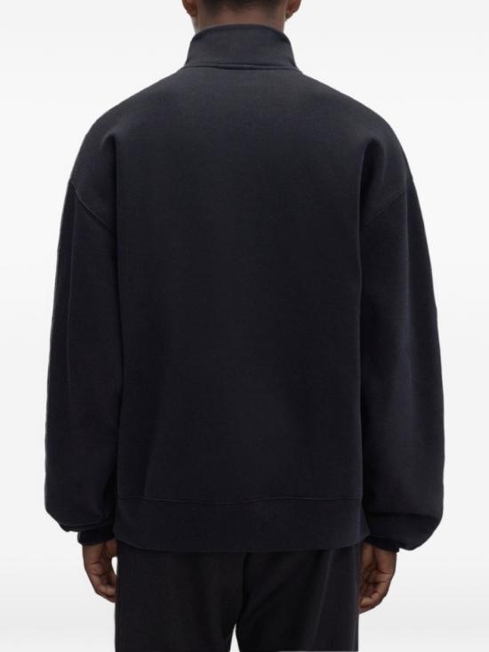 26FW 자크뮈스 하프 집업 스웨트 셔츠 SSM00313 AJ00174 990 Black - JACQUEMUS