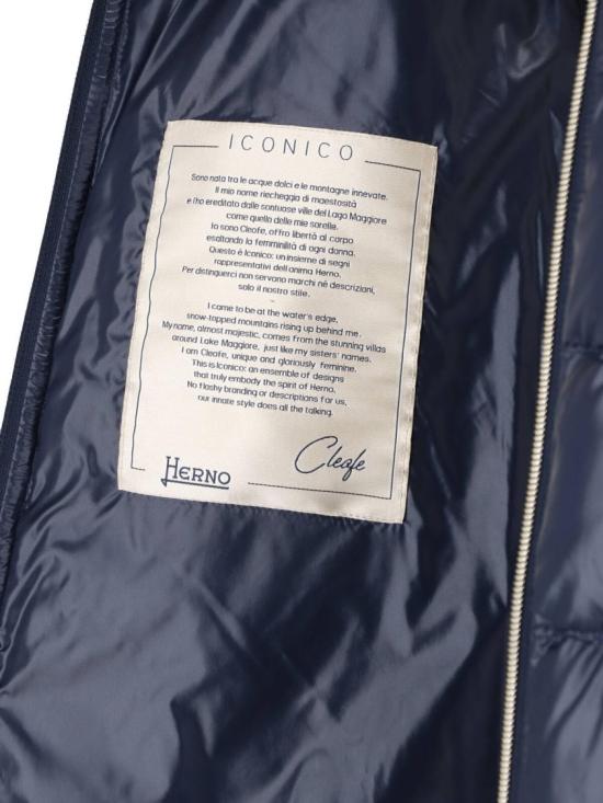26FW 에르노 클레오페 A-쉐입 다운 코트 PI0001DIC 12017Z9200 Blue - HERNO