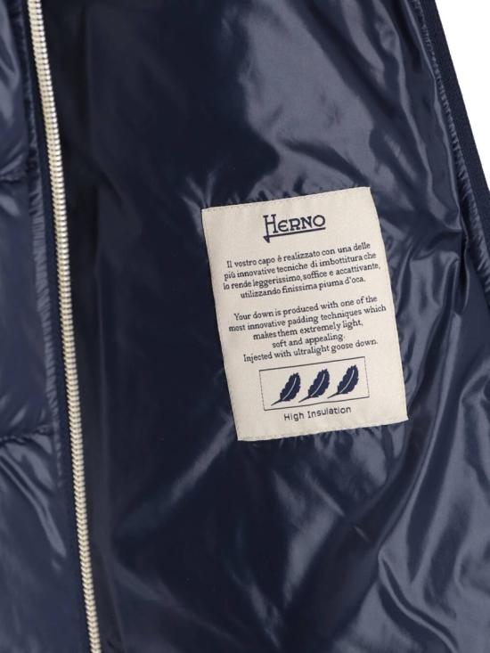 26FW 에르노 클레오페 A-쉐입 다운 코트 PI0001DIC 12017Z9200 Blue - HERNO