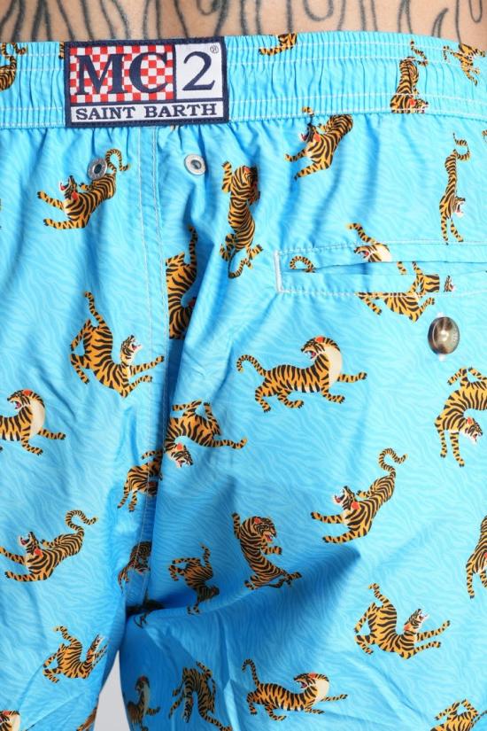 26SS 세인트바쓰 스윔팬츠 LIG001301043L Blue - MC2 SAINT BARTH