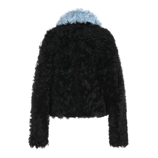 26FW 마르니 무스탕 JKMX0412QULM044RON99 Black - MARNI
