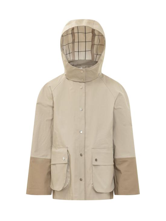 26SS OOF - NYKY 트렌치 코트 261WOOF15000OOOM 1013B INCESE OXFORD TAN - OTHER BRANDS