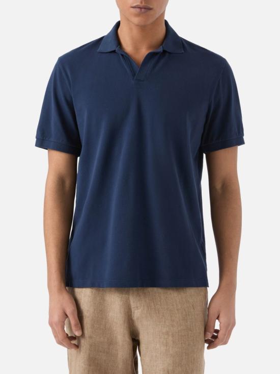 26SS 세인트바쓰 폴로 티셔츠 CHS000300120L Blue - MC2 SAINT BARTH