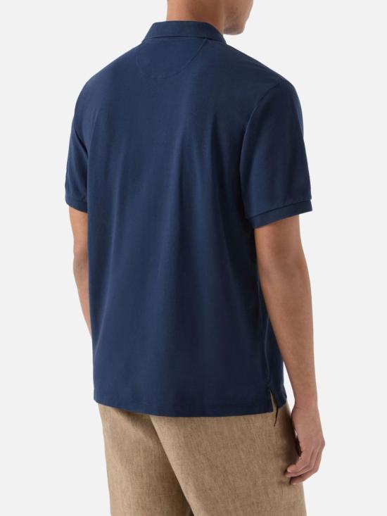 26SS 세인트바쓰 폴로 티셔츠 CHS000300120L Blue - MC2 SAINT BARTH