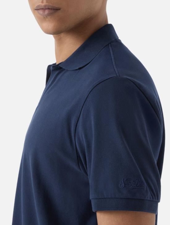 26SS 세인트바쓰 폴로 티셔츠 CHS000300120L Blue - MC2 SAINT BARTH
