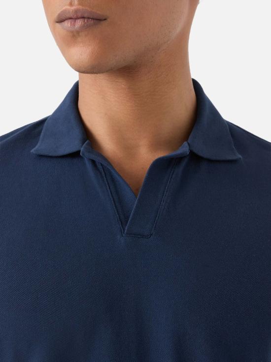 26SS 세인트바쓰 폴로 티셔츠 CHS000300120L Blue - MC2 SAINT BARTH