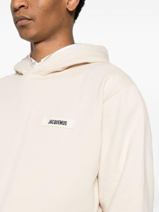 26FW 자크뮈스 그로그랭 후드 티셔츠 HOM00247 AJ00126 150 Neutrals - JACQUEMUS