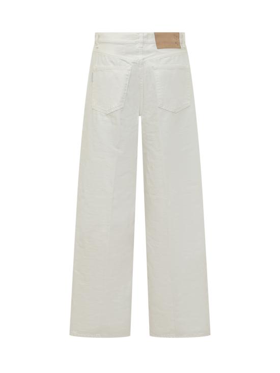 26SS 하이쿠레 스트레이트 팬츠 HEW03296GF172PX T0341 OFF WHITE - HAIKURE