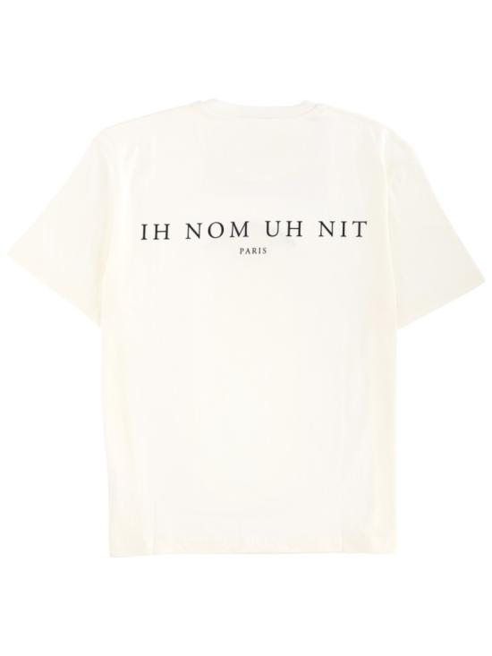 25FW 이놈어닛 반팔 티셔츠 NUW25253 081 White - IH NOM UH NIT