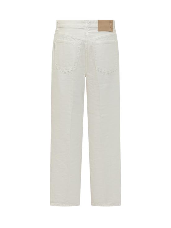 26SS 하이쿠레 스트레이트 팬츠 HEW03297GF172PX T0341 OFF WHITE - HAIKURE