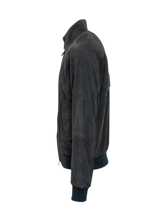 26SS 바라쿠타 G9 스웨이드 자켓 BRCPS0939UT2623 309 NAVY - BARACUTA