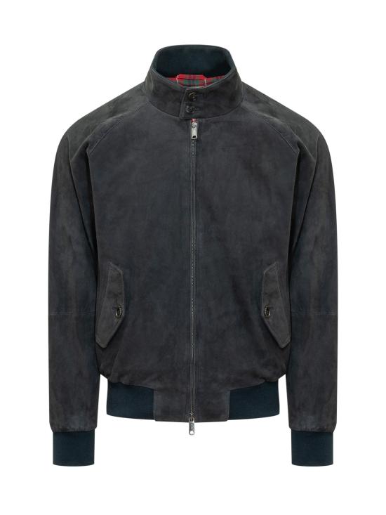 26SS 바라쿠타 G9 스웨이드 자켓 BRCPS0939UT2623 309 NAVY