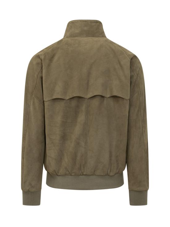 26SS 바라쿠타 G9 스웨이드 자켓 BRCPS0939UT2623 6014 LICHEN GREEN - BARACUTA
