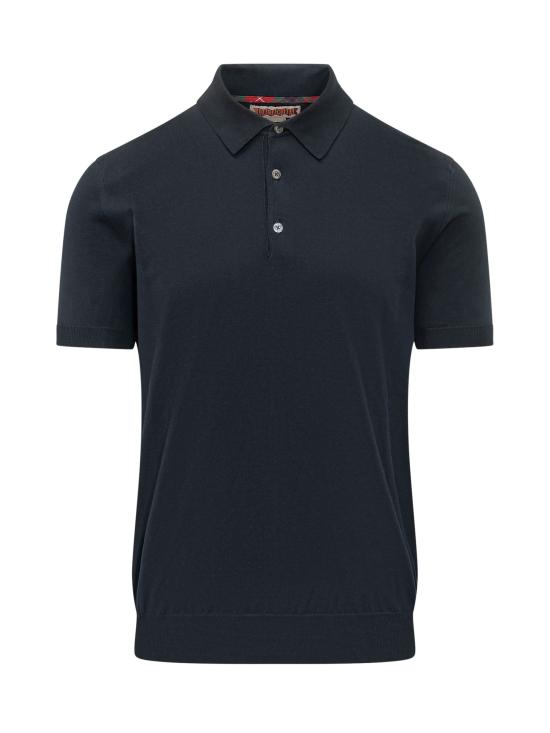 26SS 바라쿠타 폴로 티셔츠 BRMAG0003BKNT1 397 DEEP BLUE