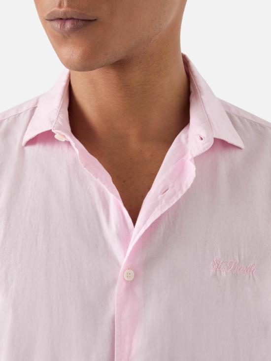 26SS 세인트바쓰 긴팔 셔츠 LCM000100135L Pink - MC2 SAINT BARTH
