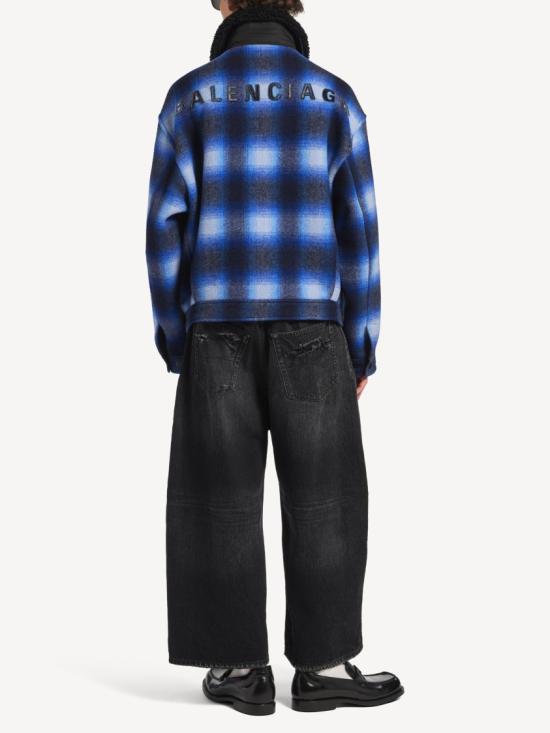 26FW 발렌시아가 봄버 자켓 A001YN TRU13 Blue - BALENCIAGA