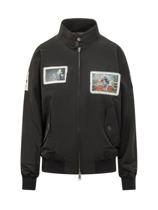 26SS 바라쿠타 봄버 자켓 BRCPS1183BCNY1 100 BLACK