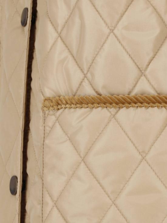 26FW 버버리 퀄티드 나일론 반 자켓 8107464C1544 Neutrals - BURBERRY