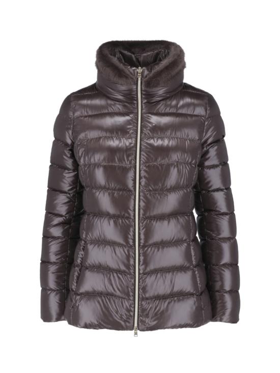 26FW 에르노 클라우디아 쇼트 다운 자켓 PI0485DIC M05 12017Z8800 Brown