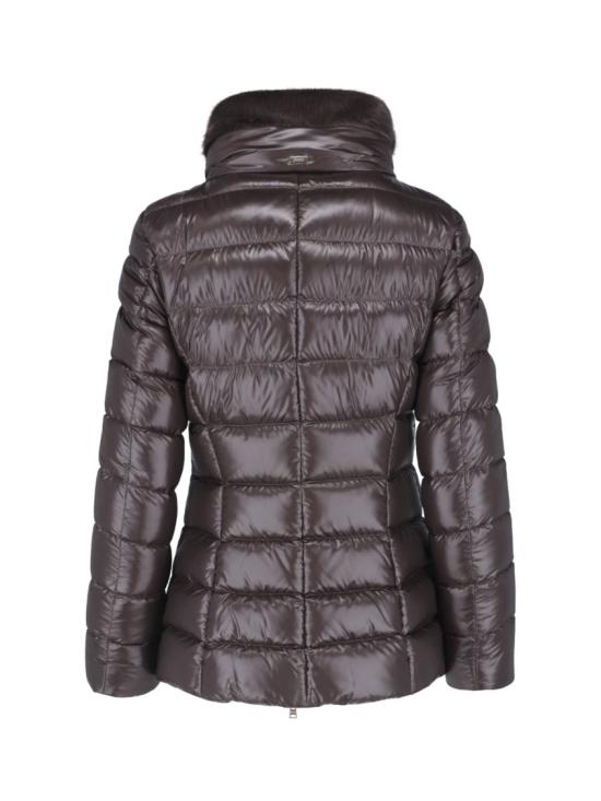 26FW 에르노 클라우디아 쇼트 다운 자켓 PI0485DIC M05 12017Z8800 Brown - HERNO