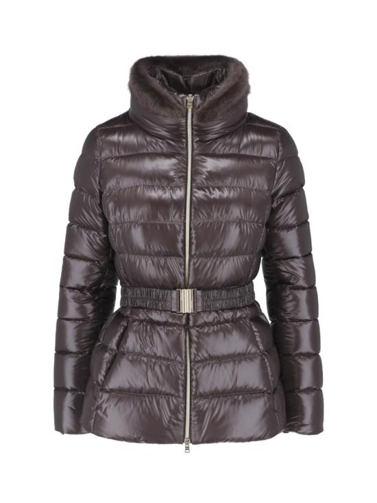 26FW 에르노 클라우디아 쇼트 다운 자켓 PI0485DIC M05 12017Z8800 Brown - HERNO
