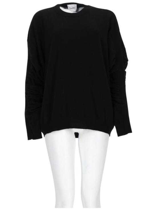  누드 스웨터 1101W24451 09 Black