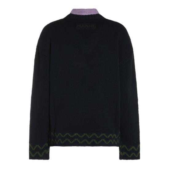 26FW 마르니 스웨터 GCMD0679Q0UFH10000B84 Black - MARNI